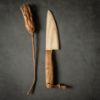 Image de Couteau en frêne et bois d'olivier