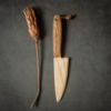 Image de Couteau en frêne et bois d'olivier