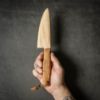 Image de Couteau en frêne et bois d'olivier