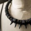 Image de Collier torque en ébène Vulcara