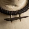 Image de Collier tribal torque pendentif en noyer Tiziri