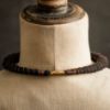 Image de Collier tribal torque pendentif en noyer Tiziri