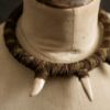 Image de Collier tribal torque crocs en érable Lagertha