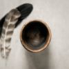 Image de Tasse en chêne Ébonisé Oryma