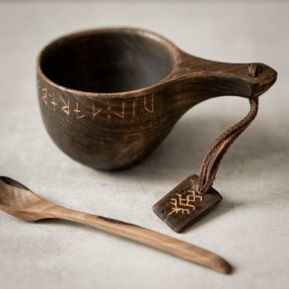 Image de Kuksa en Chêne  Odin