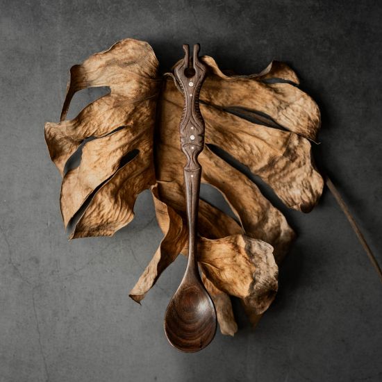 Image de Cuillère Alkha en Noyer